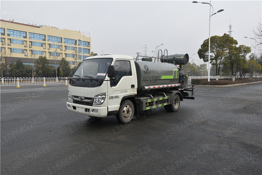 福田4方藍(lán)牌霧炮車(chē)_CLT5044TDYBJ6型多功能抑塵車(chē)