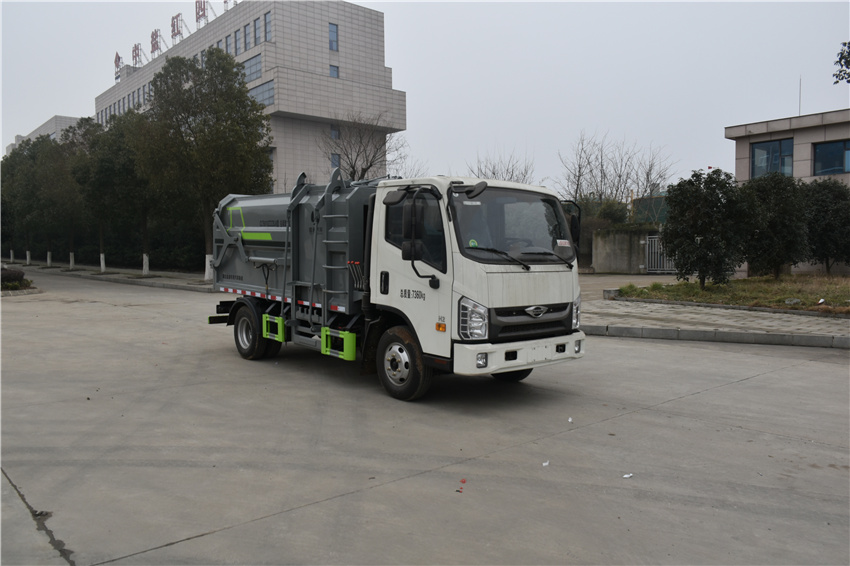 福田領航自裝卸垃圾車|CLT5070ZZZZBJ6型自裝卸式垃圾車